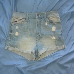 Hollister Hi-Rise Denim Shorties